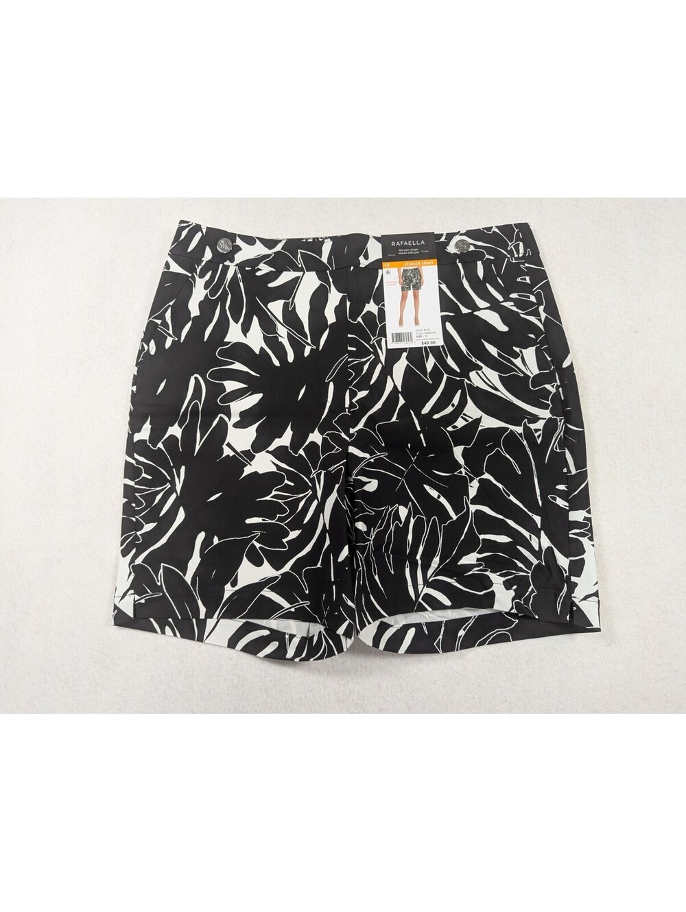 Rafaella - Women's - Comfort Fit Stretch Short - Size: 12